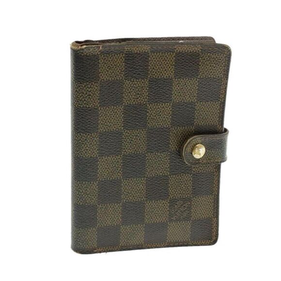 LOUIS VUITTON Damier Ebene Agenda PM Day Planner Cover - Picture 1 of 15